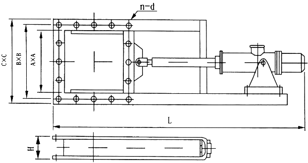 電液動(dòng)平板閘門(mén) 電液動(dòng)平板閘門(mén)